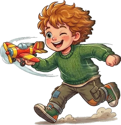 Oliver correndo animado